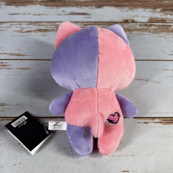 NEW Fukuya PatchPatchFriends 8" Inch CAT Plush Doll Round 1 Patch Patch Friends - Picture 3 of 4